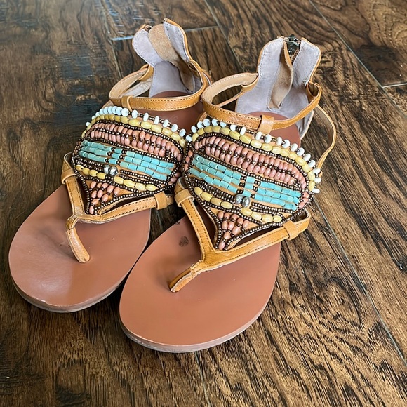 Nine West Leather Vintage American sandals, size 8 - Picture 2 of 8